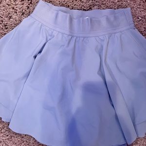 lululemon size 4 pastel blue court rival skirt
